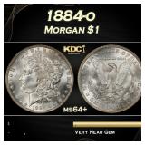 1884-o Morgan Dollar $1 Grades ms64+