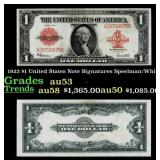 1896 $1 large size Silver Certificate Martha & Geo