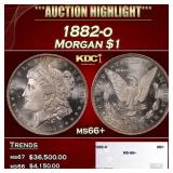 1882-o Morgan Dollar $1 ms66+ SEGS