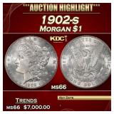 1902-s Morgan Dollar $1 ms66 SEGS