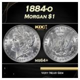 1884-o Morgan Dollar $1 Grades ms64+