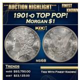 1901-o Morgan Dollar TOP POP! $1 ms68 SEGS
