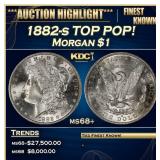 1882-s Morgan Dollar TOP POP! $1 ms68+ SEGS