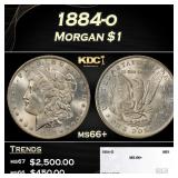 1884-o Morgan Dollar $1 ms66+ SEGS