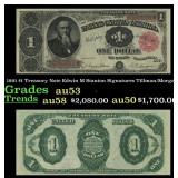 1891 $2 Large Size Silver Certificate "Windom Note