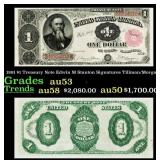 1869 $2 Large Size Legal Tender Note "Rainbow Note