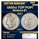 1900-o Morgan Dollar TOP POP! $1 ms67+ SEGS