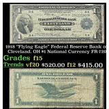 1918 $1 National Currency "Flying Eagle" Federal R