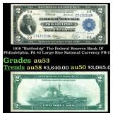 1918 $2 Large Size National Currency "Battleship"
