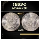 1883-o Morgan Dollar $1 Grades ms63