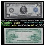1914 $20 Large Size Blue Seal Federal Resrve Note