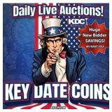 Key Date Coins Spectacular Timed Auction 23.1 Timed