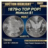 1879-o Morgan Dollar TOP POP! $1 ms65 PL SEGS