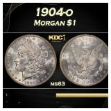 1904-o Morgan Dollar $1 Grades ms63