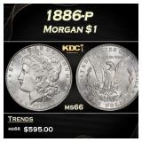 1902-p Morgan Dollar Near Top Pop $1 ms66+ SEGS