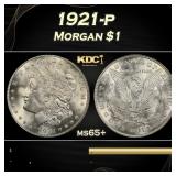 1921-p Morgan Dollar $1 Grades ms65+