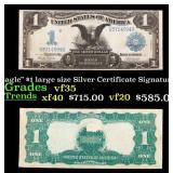 1899 $1 large size Silver Certificate 'Black Eagle