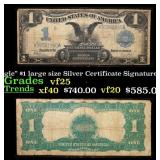 1899 $1 large size Silver Certificate 'Black Eagle