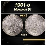 1901-o Morgan Dollar $1 Grades ms63