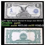 1899 $1 large size Silver Certificate 'Black Eagle