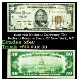 1929 $50 National Currency The Federal Reserve Ban