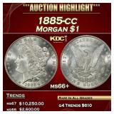 1885-cc Morgan Dollar $1 ms66+ SEGS