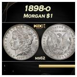 1898-o Morgan Dollar $1 Grades ms62