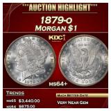 1879-o Morgan Dollar $1 ms64+ SEGS