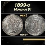 1899-o Morgan Dollar $1 Grades ms63+