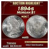 1894-s Morgan Dollar $1 ms65 SEGS