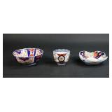 3 Pieces of Imari Japanese Porcelain