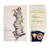 A Funny Thing Happened Archive, Papers, Sketches