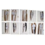 Midsummer Marriage 10 Pieces Costume Design Art