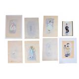 The Love Doctor 8 Pieces Costume Design Artwork
