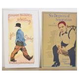 James McMullan 2 Posters 1 Signed