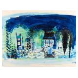 The Love Doctor Set Design Street Scene