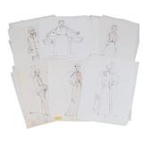 The Sea Gull 56 Costume Design Sketches