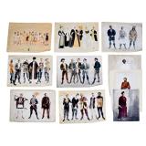 Otello 10 Original Costume Design Sketches