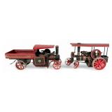 2 Vintage Steam Wagons