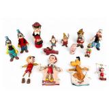 14 Vintage Disney & Popeye Toys