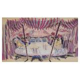Raoul Pene Du Bois Set Design Artwork Jumbo