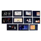 One Over the Eight 11 Pieces Projection Art