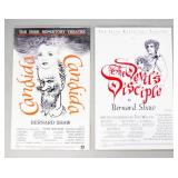 2 Tony Walton Theater Posters Irish Rep