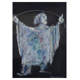Emanuele Luzzati Costume Design Artwork As You
