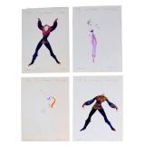 Lear 4 Pieces Costume Design Artwork SF Ballet
