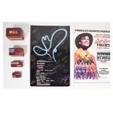 Will Rogers Follies Signed Poster, Model Pieces