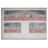 Seven Arts Center NYC Mural Sketch 1958