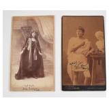2 Signed Photo Cards Barrett & Trevenlyan