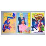 3 James McMullan Theater Window Cards