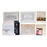 The Merry Widow 55 Pieces Set Design Art